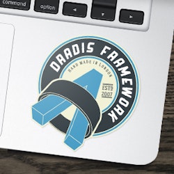 Logo design for Dradis Framework by DragonFly_>i<™